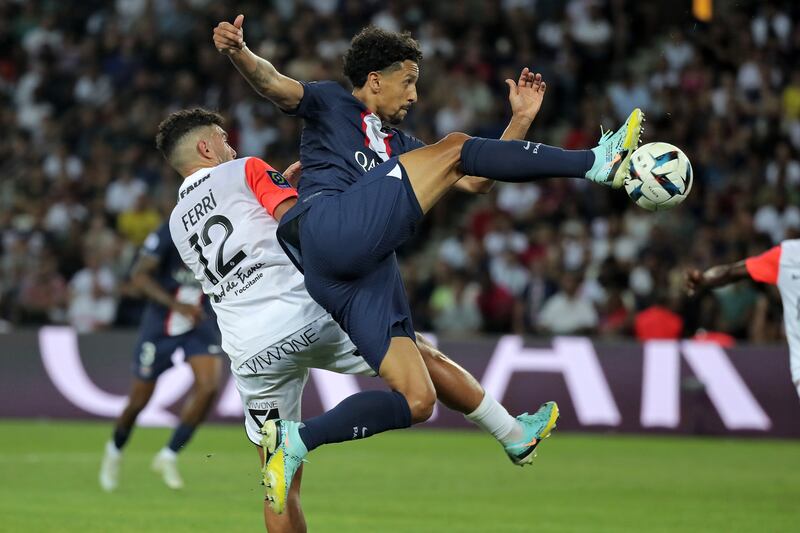 Marquinhos - 6. Progressed the ball quickly out to PSG’s wing-backs and kept shape in a match where the Ligue 1 champions administered full control for most of the game. EPA