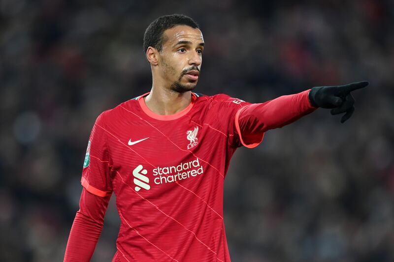 Joel Matip - 6. The 30-year-old was secure at the back and not scared of stepping into midfield with the ball at his feet. He was withdrawn for Gomez in the 76th minute. Getty Images
