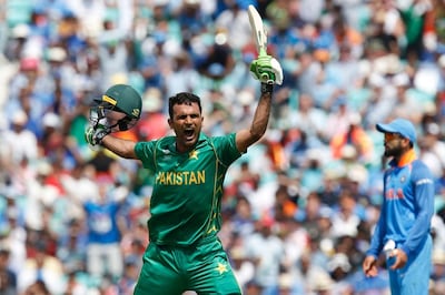 Pakistan opener Fakhar Zaman will be known for his performance against India in the Champions Trophy. Ian Kington / AFP