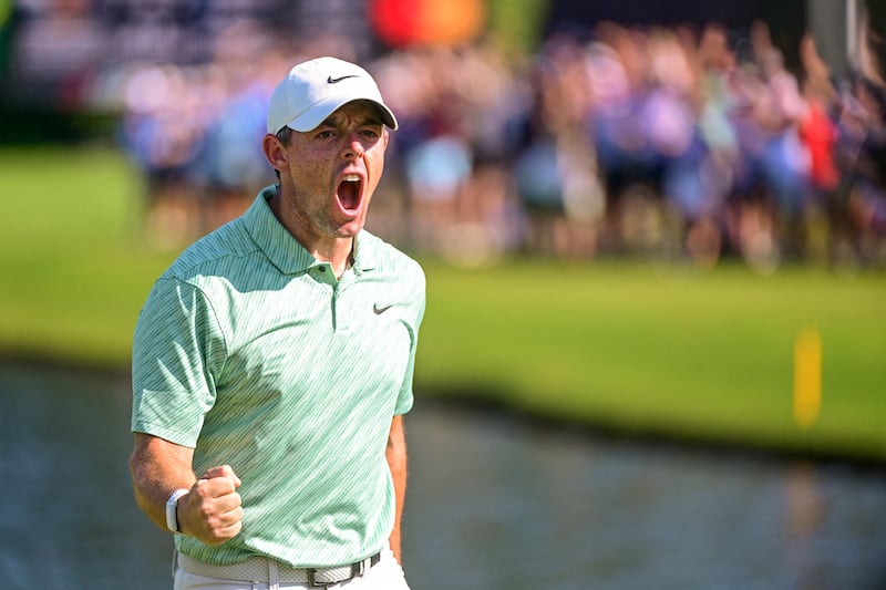 Rory McIlroy staged a stunning fightback to win the PGA Tour Championship in Georgia. USA TODAY Sports
