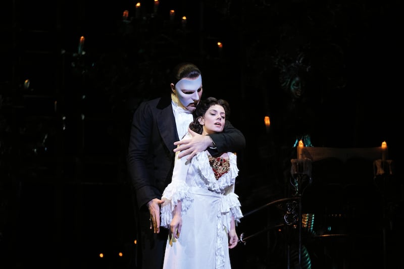 'Phantom of the Opera' ran at Dubai Opera for almost a month in October 2019. Photo: Dubai Opera