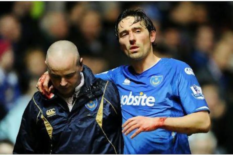 Smith had a painful time at Portsmouth.