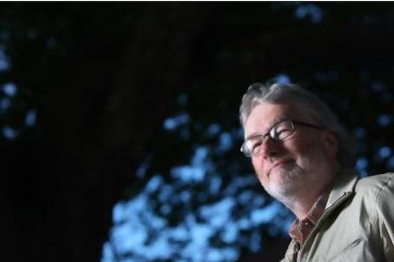 The late Scottish author Iain Banks at the Edinburgh International Book Festival last year. Banks' final book was released shortly after his death on June 9. Jeremy Sutton-Hibbert / Getty Images