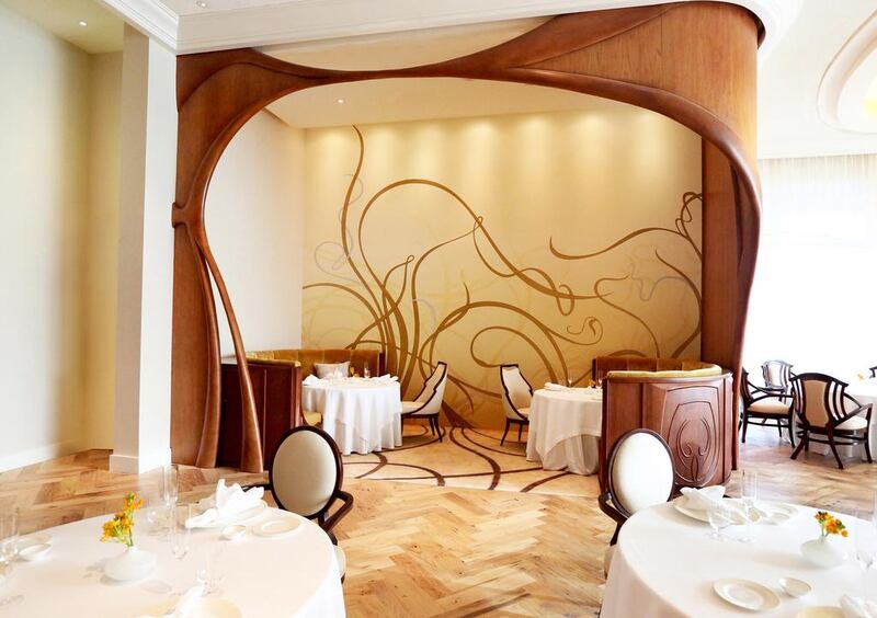 The Spanish restaurant Catalan, in the Rosewood hotel, from Michelin star chef Antonio Saenz. Courtesy Rosewood