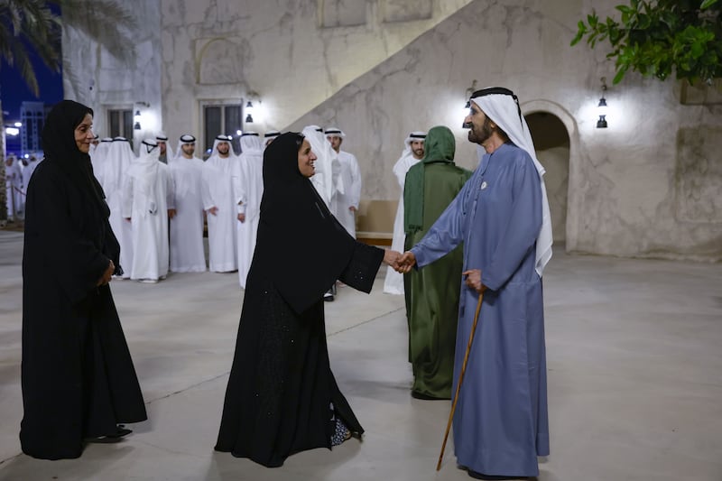 The event took place at Al Shindagha Majlis in Dubai on Tuesday