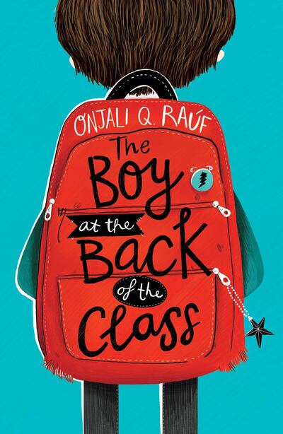 The Boy at The Back of The Class publihed by  Orion Children's Books. Courtesy Hachette Children's Books