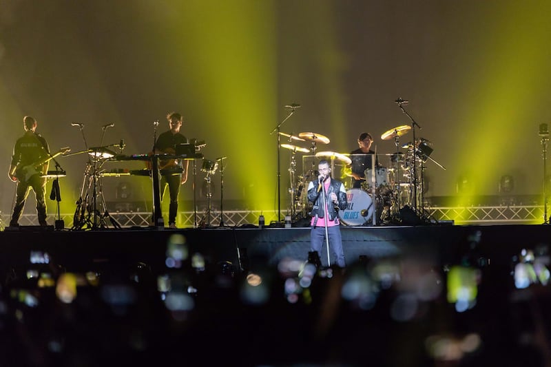 Maroon 5 at the Coca-Cola Arena. Courtesy Coca-Cola Arena 