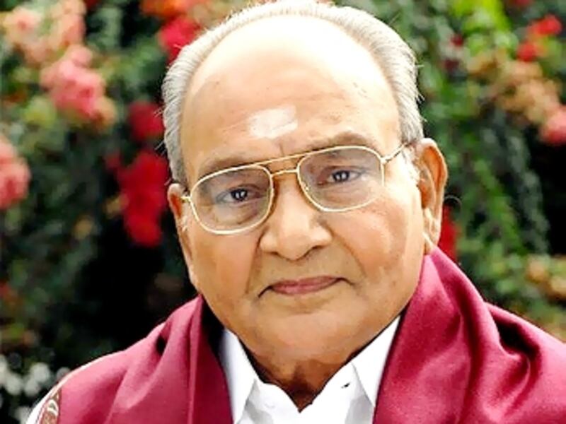 South Indian director and actor K Viswanath. Photo: Wikimedia Commons