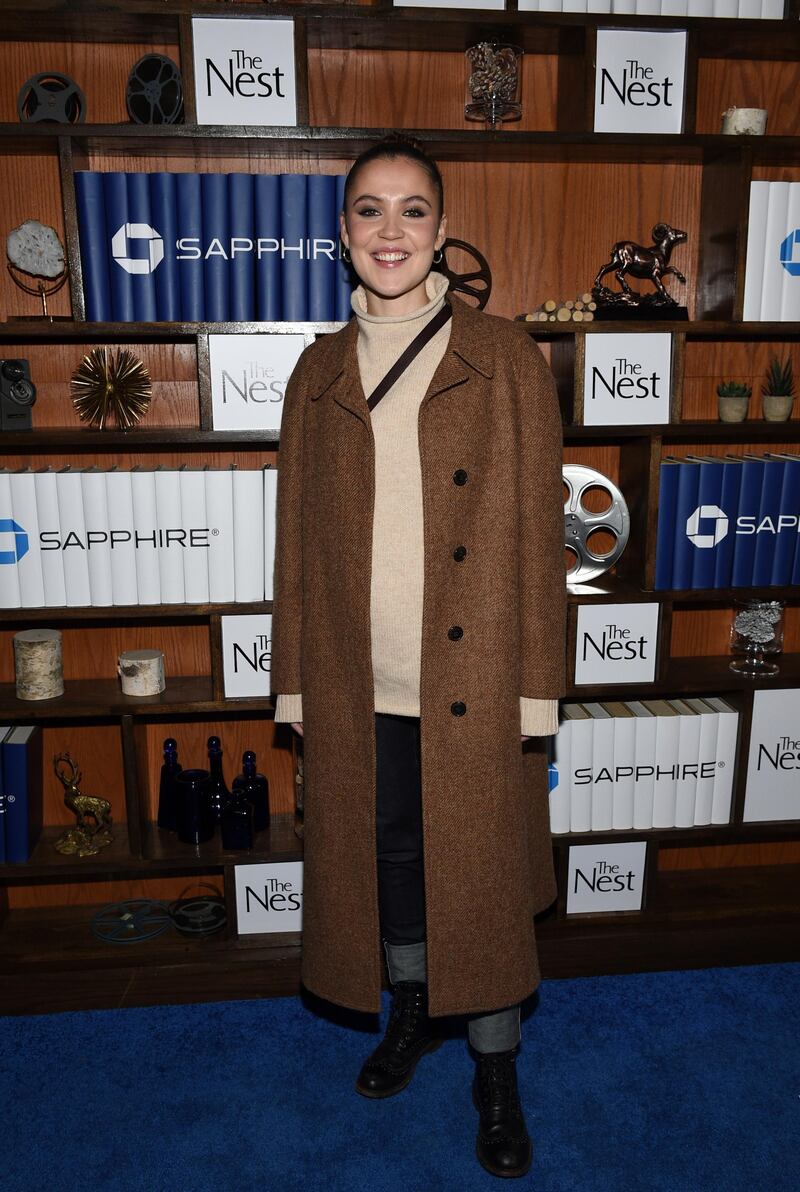 Oona Roche seen at the The Nest' cast party at Chase Sapphire on Main at Sundance Film Festival 2020. AP