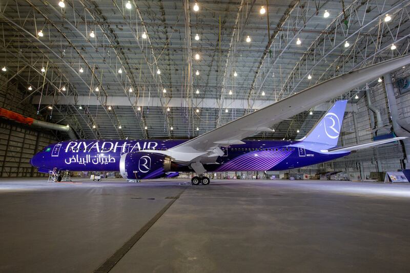 Riyadh Air has ordered 39 Boeing aircraft, with the option to acquire an additional 33 wide-body jets. Photo: Riyadh Air