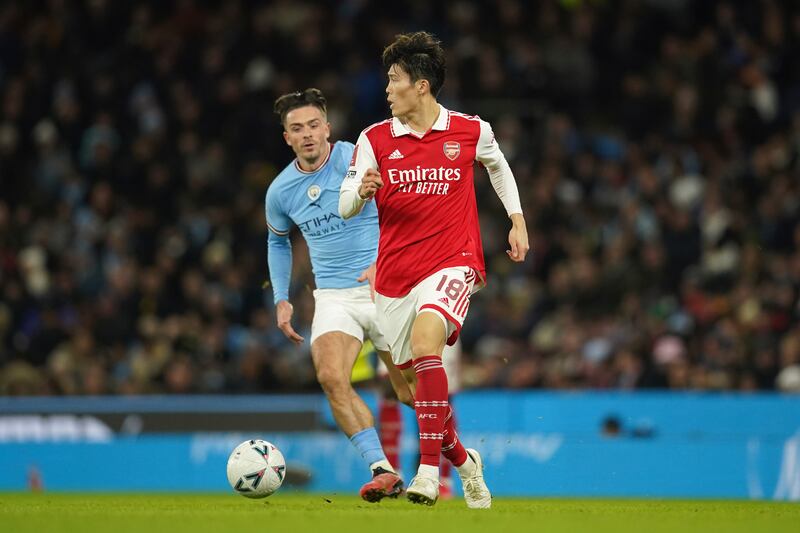 Takehiro Tomiyasu - 6. Almost put Arsenal into the lead with a stinging shot that made Ortega work in the first half and did well on the whole against Grealish. Will be a tad disappointed though that the assist for Ake’s goal came from City’s number 10. AP