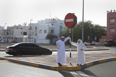 United Arab Emirates - Abu Dhabi - March 24 - 2010 : Street  scene in Al Mushrif area. ( Jaime Puebla / The National )