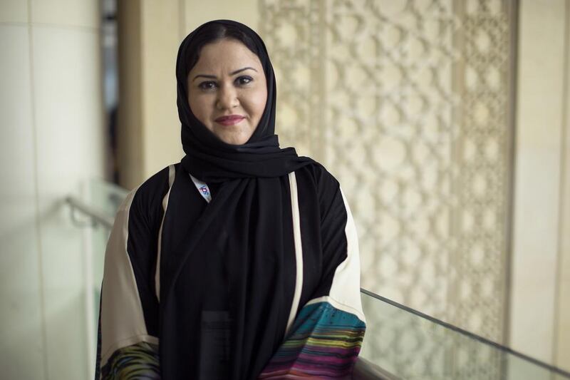 Dr Salwa Al Suwaidi, Director and Specialist Senior Registrar at Dubai Health Authority spoke on ageing in the UAE and services available for the elderly. Reem Mohammed / The National 