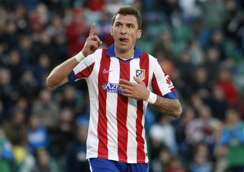 Atletico Madrid's Mario Mandzukic has scored 12 goals in 20 matches across all competitions for the club this year. Morell / EPA