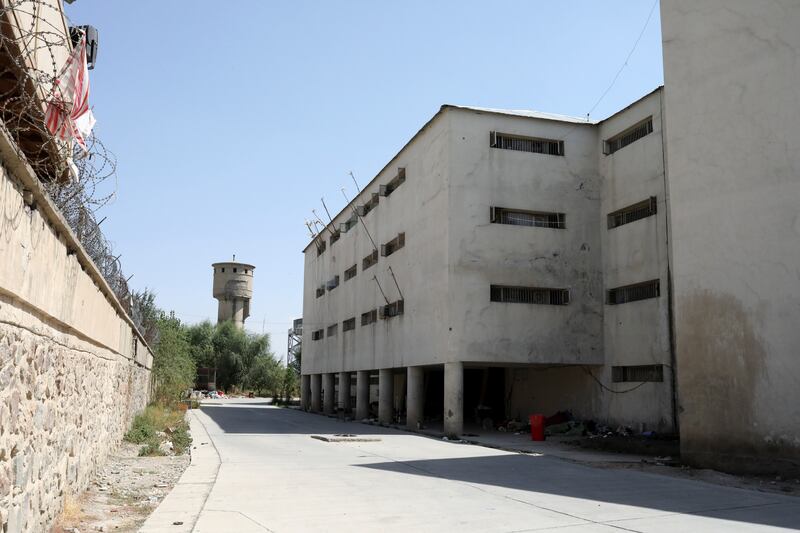 The Pul-e-Charkhi prison building in Kabul, Afghanistan. Reuters