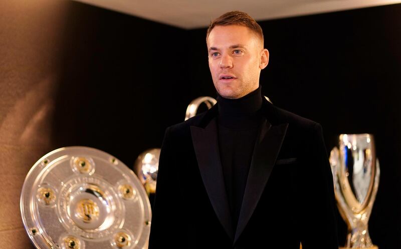 Goalkeeper Manuel Neuer of Bayern Munich was named goalkeeper of 2020 at Fifa's 'The Best' awards. Getty