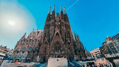 The Sagrada Familia by Antoni Gaudi is one of Barcelona's most famous tourist attractions. Photo: Unsplash