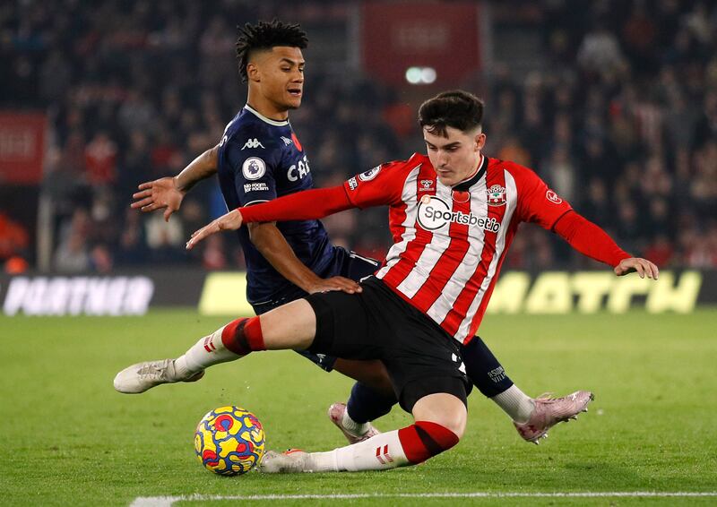 Right-back: Tino Livramento (Southampton) – Another buccaneering display from the terrific teenager, who continues to make a fine impression, as Saints beat Aston Villa. Reuters