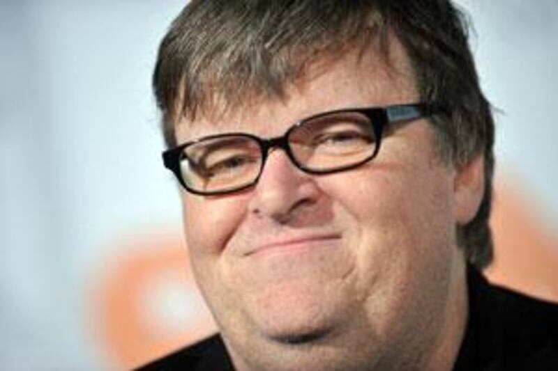 The filmmaker Michael Moore will investigate the financial crisis in his next documentary.