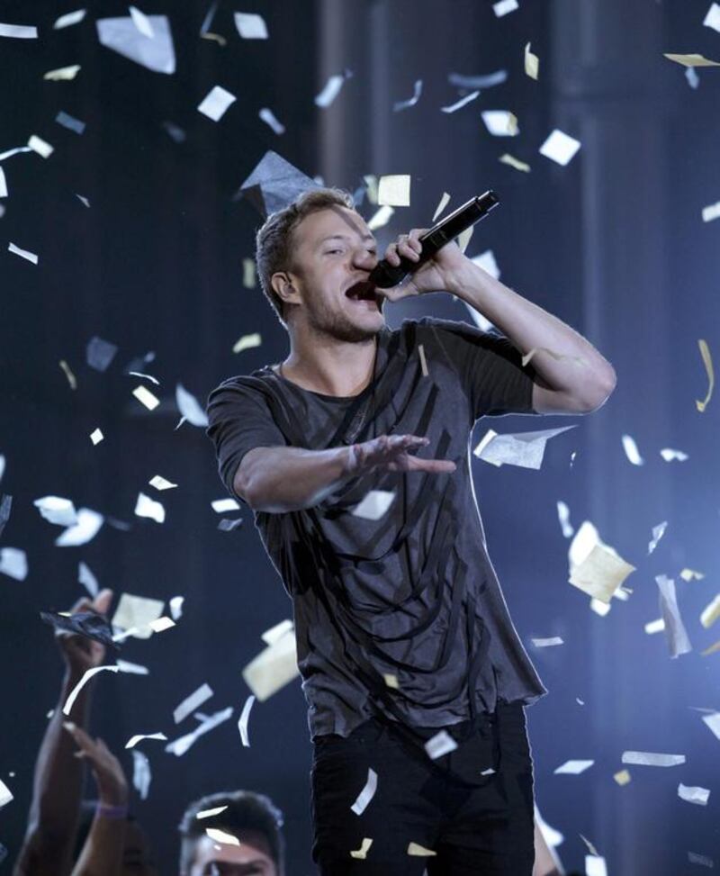 Imagine Dragons, fronted by Dan Reynolds, sold their catalogue to Concord Music Group for a reported nine figures last year. Reuters