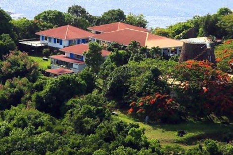 The Fortuna Mill Estate on St Thomas Island in the US Virgin Islands. Courtesy Christie's