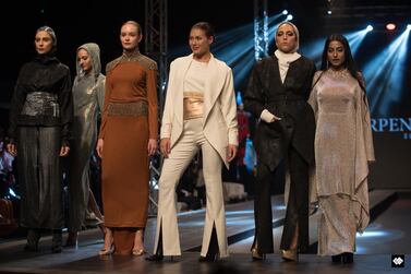 Modestwear from Dulce by Safiya. Courtesy Dubai Modest Fashion Week