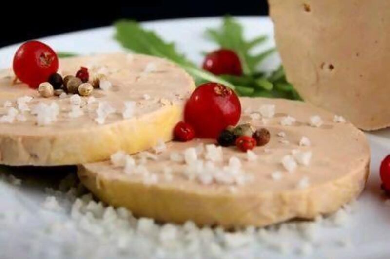 Foie gras.