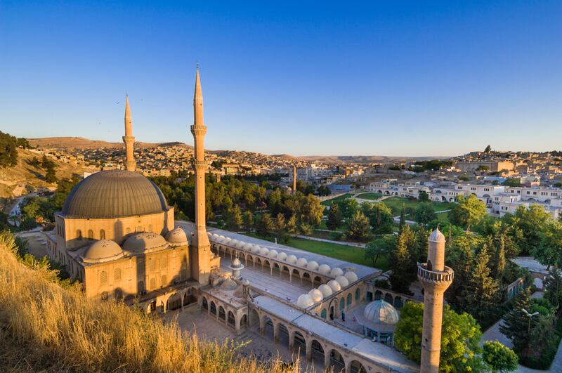 Mevlid-i Halil Camii mosque in Sanliurfa