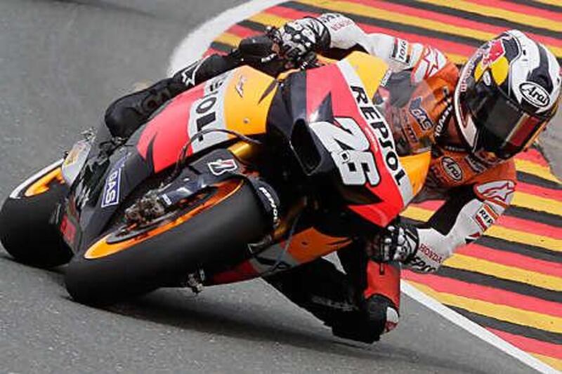 Daniel Pedrosa is second in the MotoGP championship.
