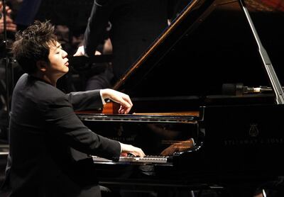Chinese pianist Lang Lang has performed in Abu Dhabi several times. Reuters 