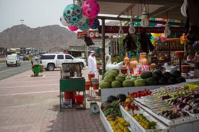 fujairah uae tourist map