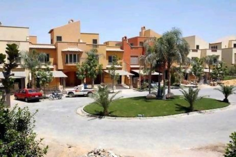 Shares of Palm Hills, the developer of the luxury project in Cairo lost 4.4 per cent in trading yesterday. Asmaa Waguih / Reuters