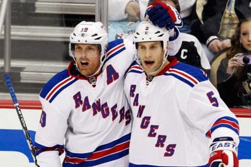 The ability of Brad Richards, left, to do a bit of everything has made it easier for his teammates.