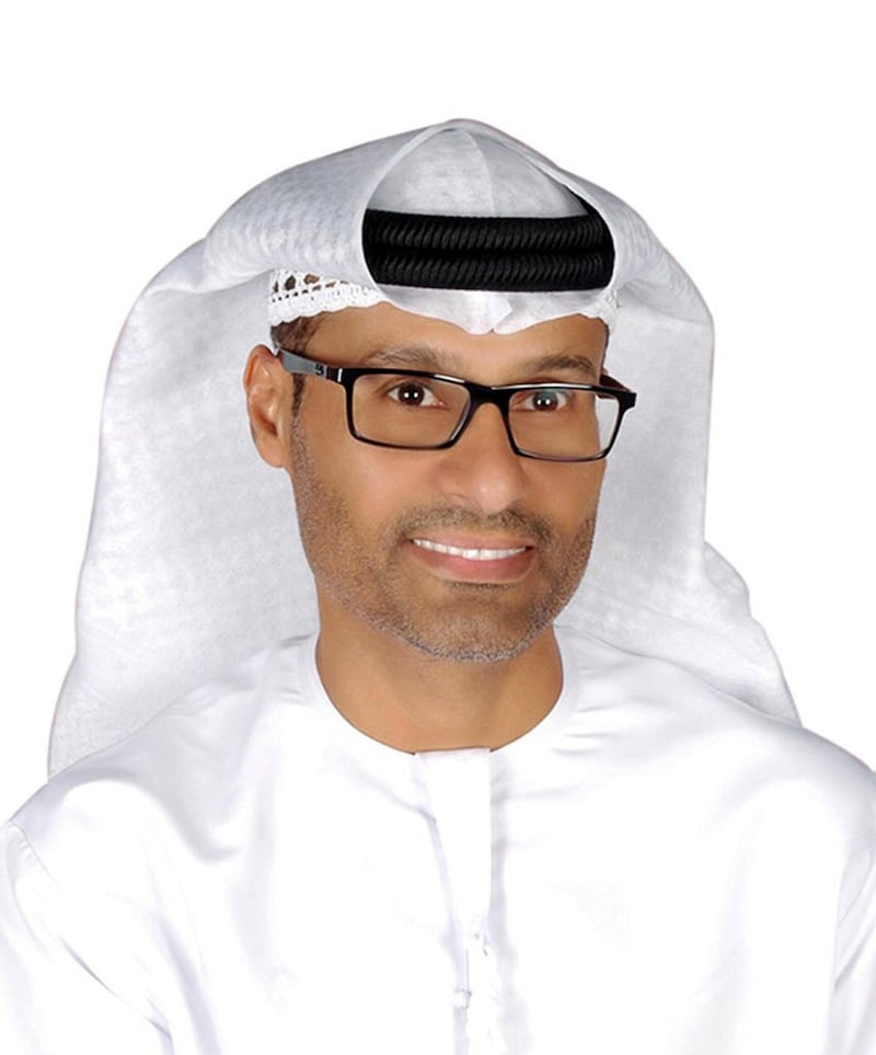 Mohammed Hamad Al-Kuwaiti as head of cyber security in the government of the UAE. courtesy: Mohammed bin Rashid twitter account