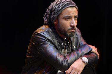 Saudi Arabia's rapper Qusai Kheder. AFP 