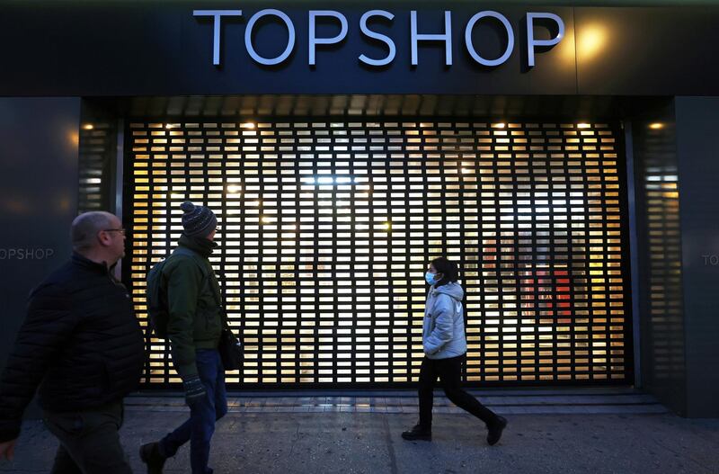 Arcadia, the company that owns Topshop, Burton and Dorothy Perkins, has gone into administration, with 13,000 jobs and more than 450 shops at risk. Reuters