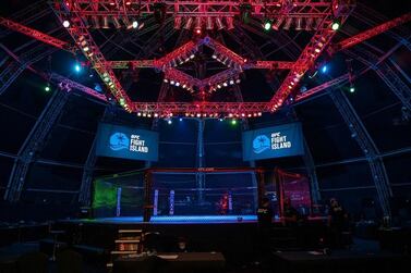 UFC 254 - the final show of the second run of Fight Island in Abu Dhabi - will be held at Flash Forum on Yas Island with no spectators. Courtesy Abu Dhabi DCT