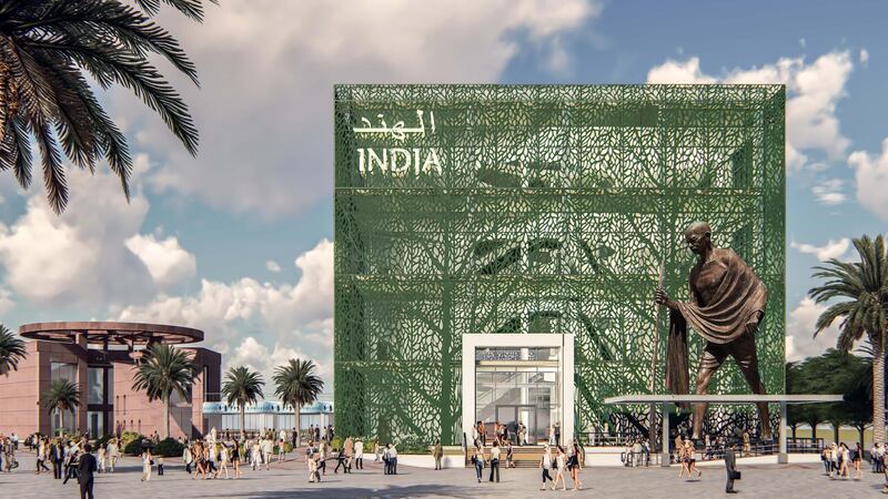 INDIA PAVILION AT WORLD EXPO 2020 in DUBAI