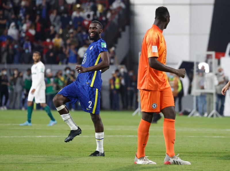 Antonio Rudiger – 9.5. Might have done better at a couple of attacking corners, but his defensive work was typically impeccable. Head and shoulders above the rest, the deserving player of the match. Reuters