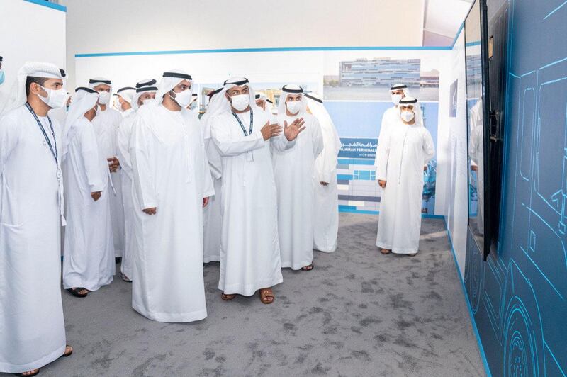 Mohammed bin Hamad Al Sharqi inaugurates the expansion of Fujairah Ports with an investment of AED 10 billion. WAM