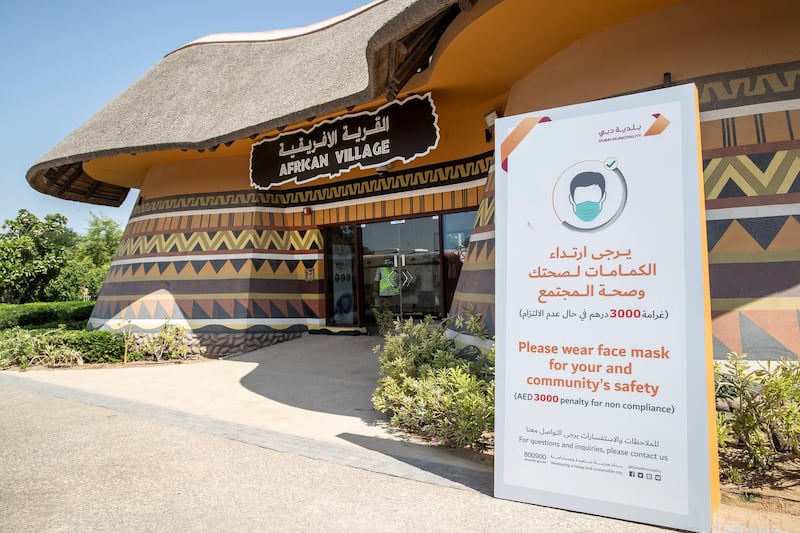 DUBAI, UNITED ARAB EMIRATES. 07 OCTOBER 2020. Dubai Safari Park re-opens it’s doors to the public again after being closed for the past two years. (Photo: Antonie Robertson/The National) Journalist: Nick Webster. Section: National.
