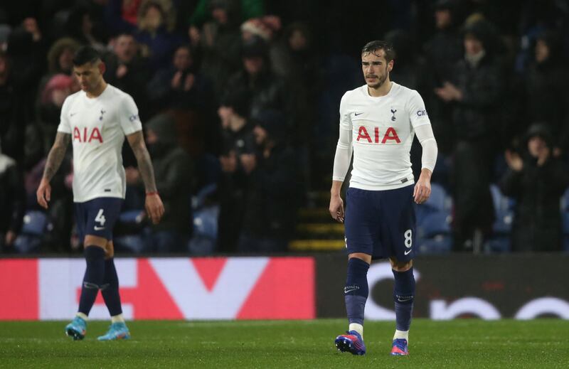 SUB: Harry Winks (Bentancur, 46’) 6 - A half-time change for Spurs, and shot straight at England teammate Pope with an effort from the edge of the box. PA