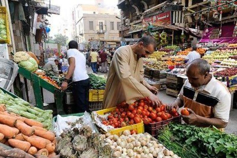 Almost two-thirds of spending on subsidies in Egypt goes towards fuel and energy, with the rest helping to ease food prices. Dana Smillie for The National