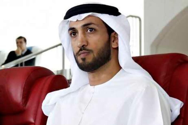 HH General Sheikh Mohammed bin Zayed Al Nahyan, Crown Prince of Abu Dhabi, Deputy Supreme Commander of the UAE Armed Forces and Chairman of Abu Dhabi Executive Council has issued a decision, reshuffling the Abu Dhabi Media Company Board.
The decision number 38 of year 2010 named Mohammed Mubarak Al Mazrouei (seen in this file photo taken Dec 16th, 2009) as a board chairman. The membership duration is three years and renewable.
( Ryan Carter / The National )