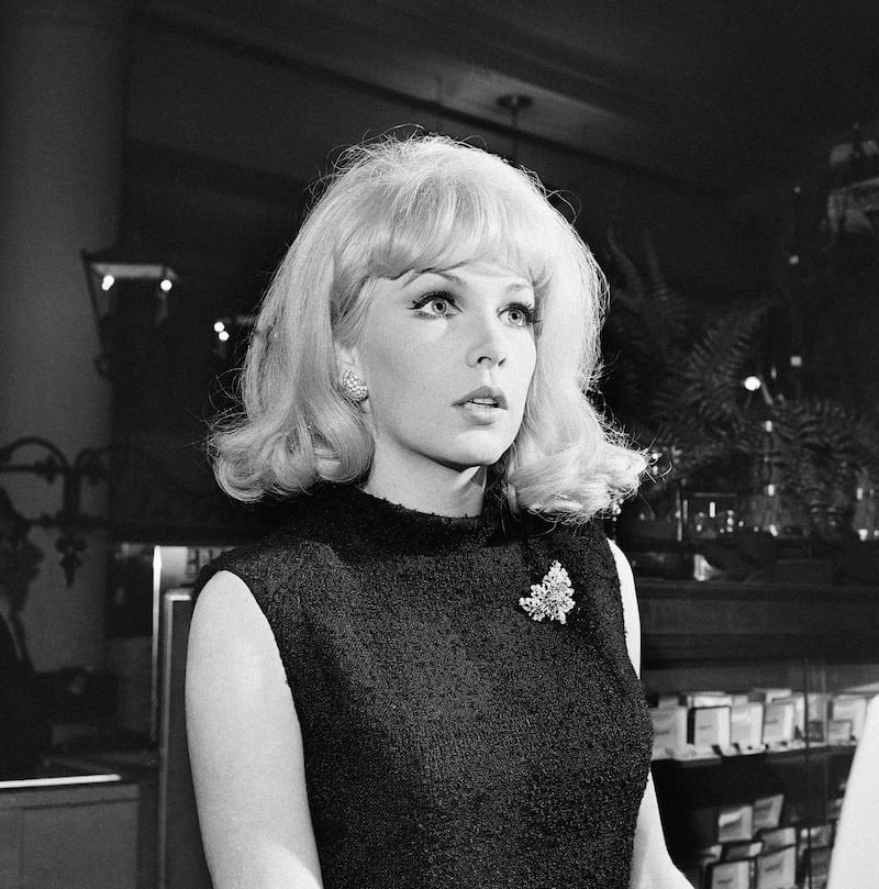 Stella Stevens, pictured in New York in 1968, died on February 18 aged 84. AP
