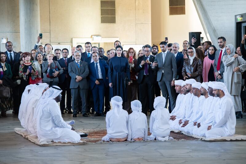 The joint UAE and UN Revive the Spirit of Mosul event, at UNESCO headquarters in Paris. All photos: Cyril Bailleul