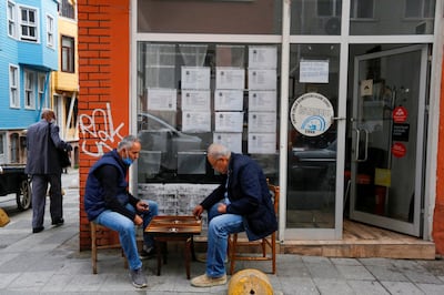 Backgammon is a fixture of coffee houses across the Levant and Turkey. Reuters  