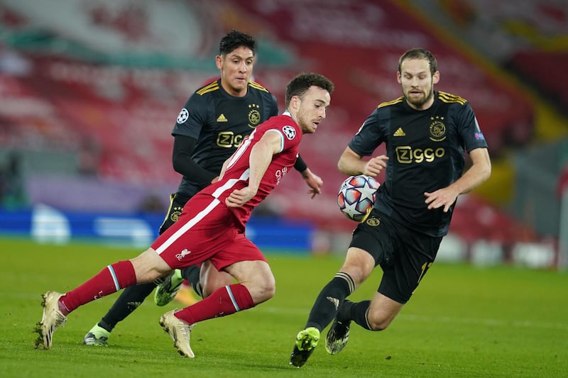 Diogo Jota - 5. Troubled the defence with direct running but the Portuguese was not as dynamic as usual. Withdrawn for Firmino with 22 minutes left. AFP