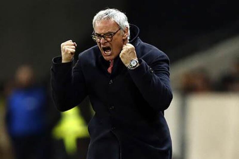 Claudio Ranieri, the Monaco manager, is confident ahead of their visit to Corsica. Valery Hache / AFP
