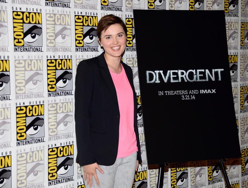 The American author Veronica Roth at the Comic-Con convention in July in San Diego, California. Ethan Miller / Getty Images